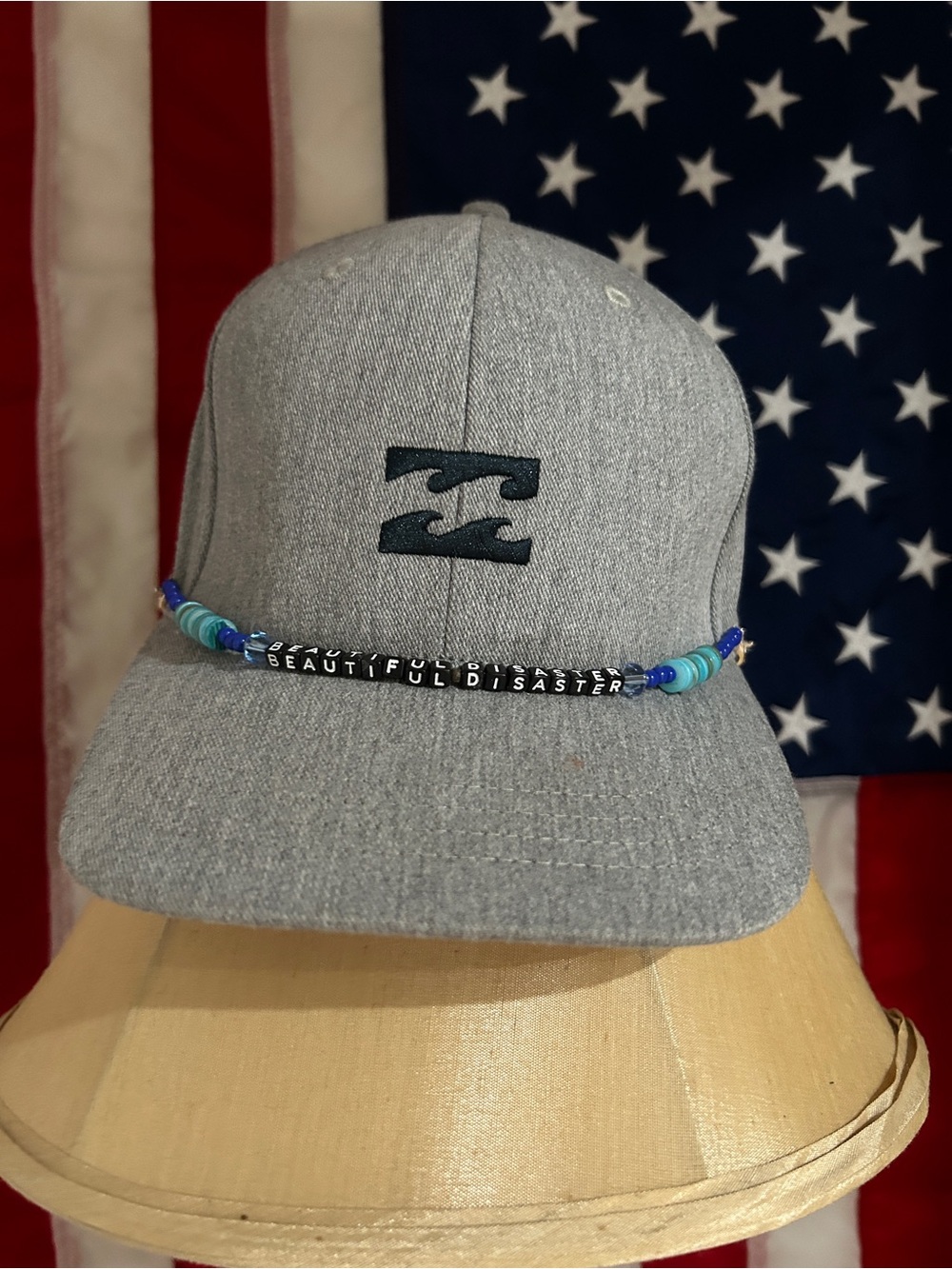 Beautiful Disaster Hat chain handmade brand new